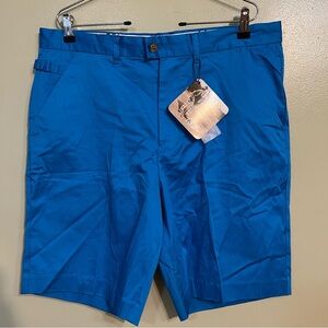 Royal Awesome Men's Blue Golf Shorts Size 38 NWT
